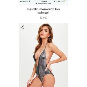 Metallic Swimsuit